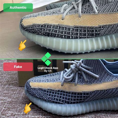 yeezys fake vs real|real vs false yeezy.